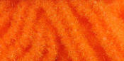 Hareline Dubbin-Trilobal Antron Chenille-Fl Fire Orange