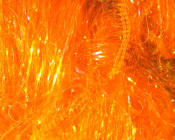 Hareline Dubbin Baitfish Emulator Flash-Hot Orange