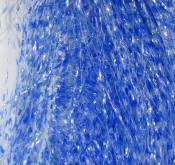 Hareline Dubbin Senyo's Barred Predator Wrap-Blue Barred UV
