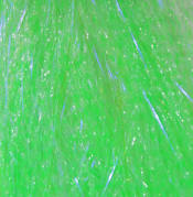 Hareline Dubbin Senyo's Barred Predator Wrap-Fl Chartreuse UV