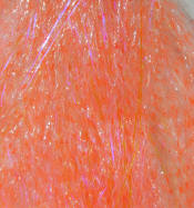 Hareline Dubbin Senyo's Barred Predator Wrap-Fl Orange UV