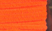 Hareline Dubbin-Medium Chenille Carded-Fl Orange