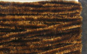 Hareline Dubbin-Medium Chenille Carded-Dark Brown