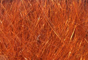 Hareline Dubbin Ice Wing Fiber-Hot Orange