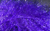 Hareline Dubbin Krystal Hackle Chenille-Purple