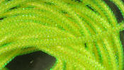 Hareline Dubbin Pearl Core Braid-Yellow