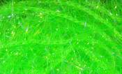 Hareline Dubbin UV Polar Chenille-Chartreuse