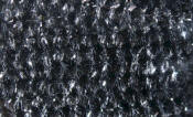 Hareline Dubbin Speckled Crystal Chenille-Silver Black