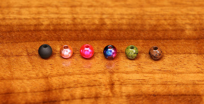 Hareline Dubbin Tungsten Slotted Beads