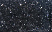 Hareline Dubbin Solid & Krystal Tinsel Chenille-Black