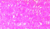 Hareline Dubbin Solid & Krystal Tinsel Chenille-Fl Pink
