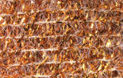 Hareline Dubbin Solid & Krystal Tinsel Chenille-Copper