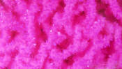 Hareline Dubbin-Wormille Chenille-Fl Fuschsia