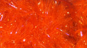 Hareline Dubbin Frizzle Chenille-UV Orange
