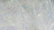 Hareline Dubbin Frizzle Chenille-UV Pearl