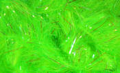 Hareline Dubbin Frizzle Chenille-UV Chartreuse