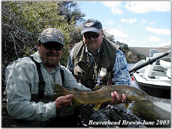 Dewayne, Kyle and the Beaverhead Brown Trout