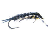 Double Bead Stone-Black