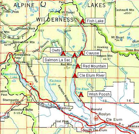 Upper Kittitas County Fly Fishing