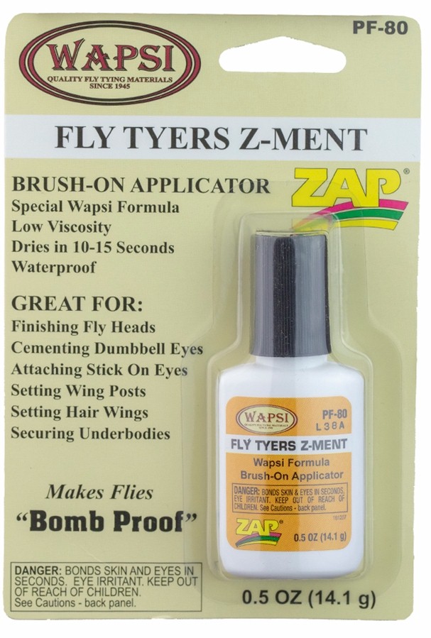 Wapsi-Fly Tyers Z-Ment Super Glue Brush On