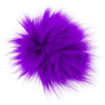 Wapsi Arctic Fox Fur Patch-Purple