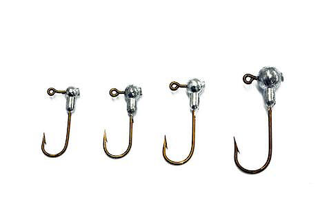 WAPSI Bubba Jig Hooks With Collars