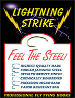 WAPSI Lightning Strike Fly Tying Hooks