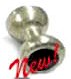 Wapsi Dumbbell Eyes Non-Toxic-Silver