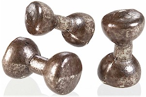 Wapsi Painted Dumbbell Eyes-Copper