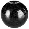 Wapsi Painted Tungsten Bomb Beads-Black