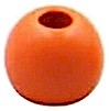 Wapsi Painted Tungsten Bomb Beads-Fl Fire Orange