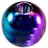 Wapsi Painted Tungsten Bomb Beads-Rainbow