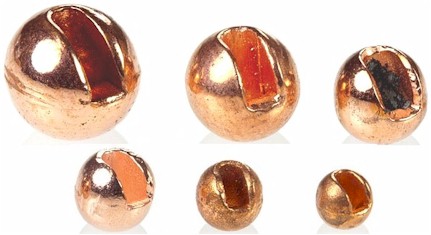 Wapsi Slotted Tungsten Bead-Copper