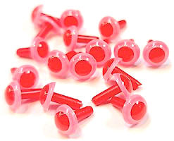 Wapsi Solid Plastic Eye-Pink