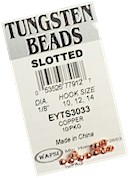 Wapsi Slotted Tungsten Beads