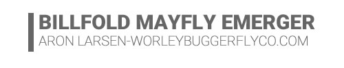 Billfold Mayfly Emerger-March Brown-Worley Bugger Fly Co