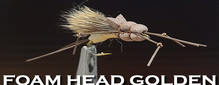 Foam Head Goldenstone-Worley Bugger Fly Co.