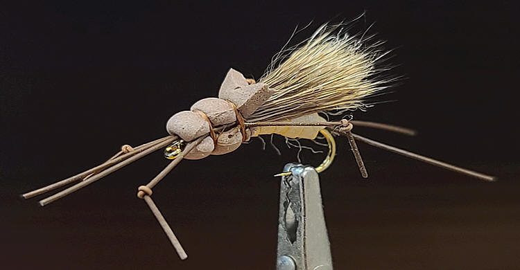 Foam Head Goldenstone-Worley Bugger Fly Co