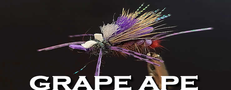 Grape Ape-Worley Bugger Fly Co-Steve Worley