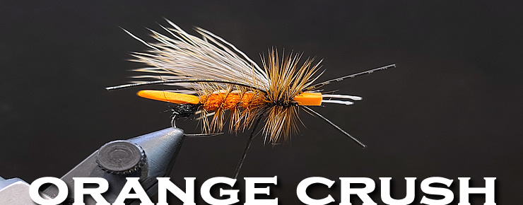 Orange Crush October Caddis