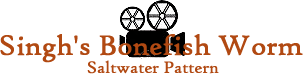 Singh's Bonefish Worm-Saltwater Pattern