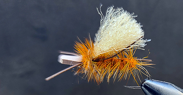 The HeadHunter October Caddis Dry Fly