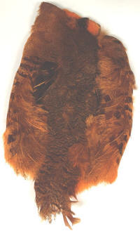 WAPSI Hungarian Partridge Whole Skins-Burnt Orange