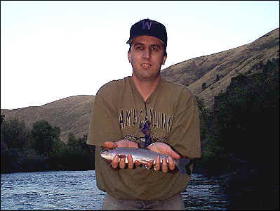 Ty and lower Yakima Canyon Rainbow