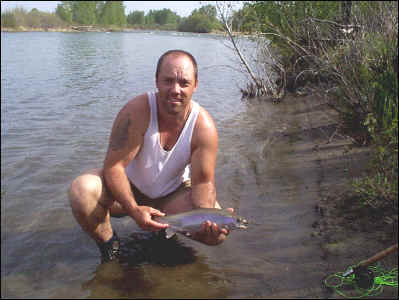 A Colorful Yakima River Rainbow...