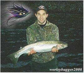 A Big Migrating Rainbow That Likes To Move Caught On The Fly From A Eastern Washington River!  Nicely Done Adam...