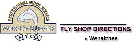 Fly Shop Directions From Wenatchee